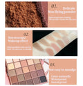 Eyeshadow palette in 25 colors, matte brown nude multi-color eyeshadow, high color rendering, waterproof and sweatproof, daily e - Glits & Glam