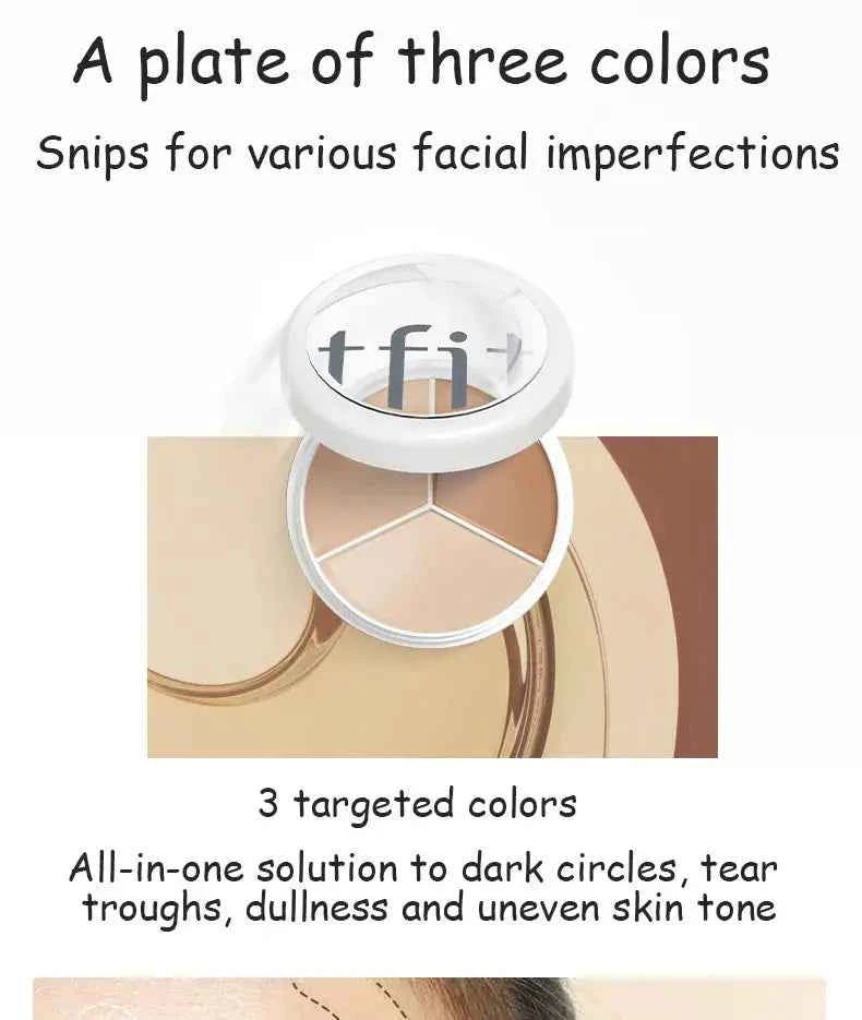 TFIT Concealer Palette Professional Makeup Face Eye Contour Face Spot Concealer Dark Circle Correcting Face Makeup for All Skin