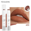 2-in-1 Nude Lipstick Matte Red Lip Balm Moisturizing 6 Colors Sandwich Lipstick Waterproof Long Lasting Non-stick Cup Lip Stick