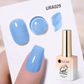 UR SUGAR 15ml Champagne Gold Sliver Reflective Glitter Gel Nail Polish Varnish Semi Permanent Soak Off UV Gel For Manicure Art - Glits & Glam