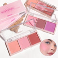 HISYI Three-Color Blush Palette - Glits & Glam