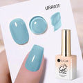 UR SUGAR 15ml Champagne Gold Sliver Reflective Glitter Gel Nail Polish Varnish Semi Permanent Soak Off UV Gel For Manicure Art - Glits & Glam