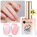 UR SUGAR 15ml Champagne Gold Sliver Reflective Glitter Gel Nail Polish Varnish Semi Permanent Soak Off UV Gel For Manicure Art - Glits & Glam