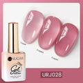 UR SUGAR 15ml Champagne Gold Sliver Reflective Glitter Gel Nail Polish Varnish Semi Permanent Soak Off UV Gel For Manicure Art - Glits & Glam
