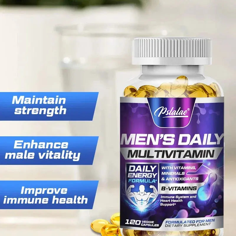 Men's Multivitamin Supplement for Energy & Immune Support - Glits & Glam