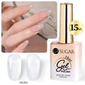 UR SUGAR 15ml Champagne Gold Sliver Reflective Glitter Gel Nail Polish Varnish Semi Permanent Soak Off UV Gel For Manicure Art - Glits & Glam