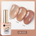 UR SUGAR 15ml Champagne Gold Sliver Reflective Glitter Gel Nail Polish Varnish Semi Permanent Soak Off UV Gel For Manicure Art - Glits & Glam