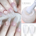 UR SUGAR 15ml Champagne Gold Sliver Reflective Glitter Gel Nail Polish Varnish Semi Permanent Soak Off UV Gel For Manicure Art - Glits & Glam