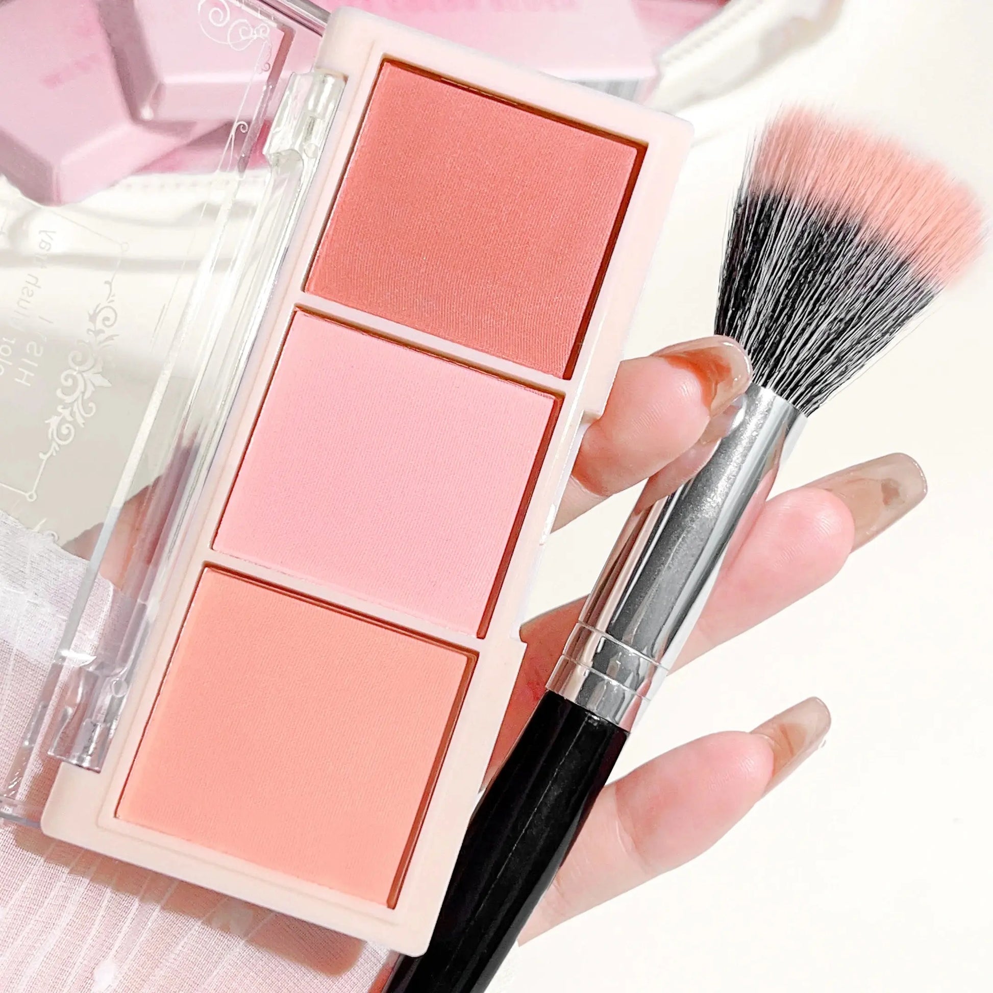 HISYI Three-Color Blush Palette - Glits & Glam