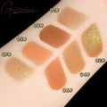 GUICAMI 4 Color Highlight Palette Pearl Blush Face Contour All In One Lasting Water Proof Shadow Makeup Cosmetic