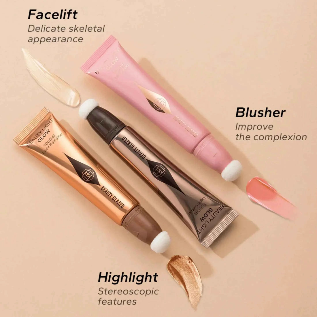 Liquid Blush Velvet Matte Natural Cream Multi-use Cheek Eye Tint Peach Blush Applicator Makeup Cosmetic 2024 Blush