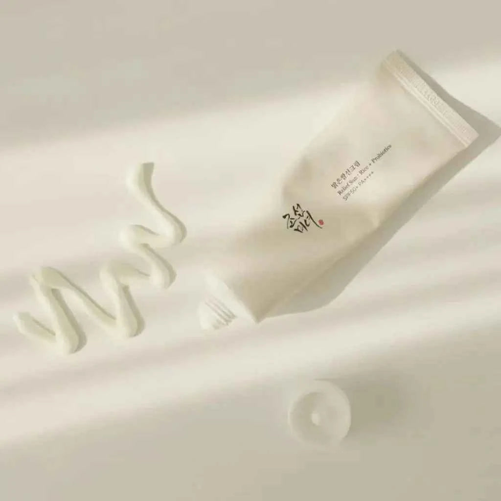 SPF50+++ Korean Rice Sunscreen Lotion Is Durable, Moisturizing, Light and Oil-free, Suitable for Face and Body of All Skin Types