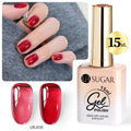 UR SUGAR 15ml Champagne Gold Sliver Reflective Glitter Gel Nail Polish Varnish Semi Permanent Soak Off UV Gel For Manicure Art - Glits & Glam
