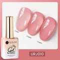UR SUGAR 15ml Champagne Gold Sliver Reflective Glitter Gel Nail Polish Varnish Semi Permanent Soak Off UV Gel For Manicure Art - Glits & Glam