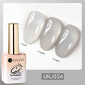 UR SUGAR 15ml Champagne Gold Sliver Reflective Glitter Gel Nail Polish Varnish Semi Permanent Soak Off UV Gel For Manicure Art - Glits & Glam